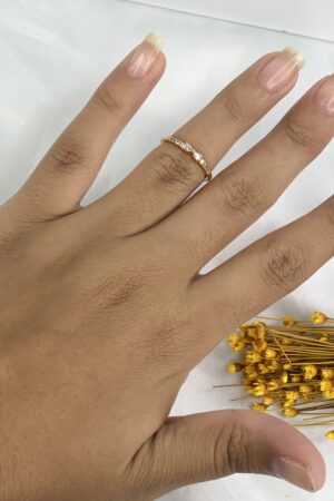Anel com Laço - Semijoia Ouro