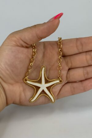 Colar Estrela do Mar Resinado - Premium