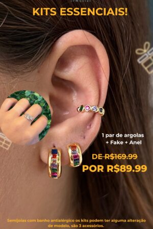 KIT ESSENCIAL RIVIERA COLORIDO - BLACK FRIDAY